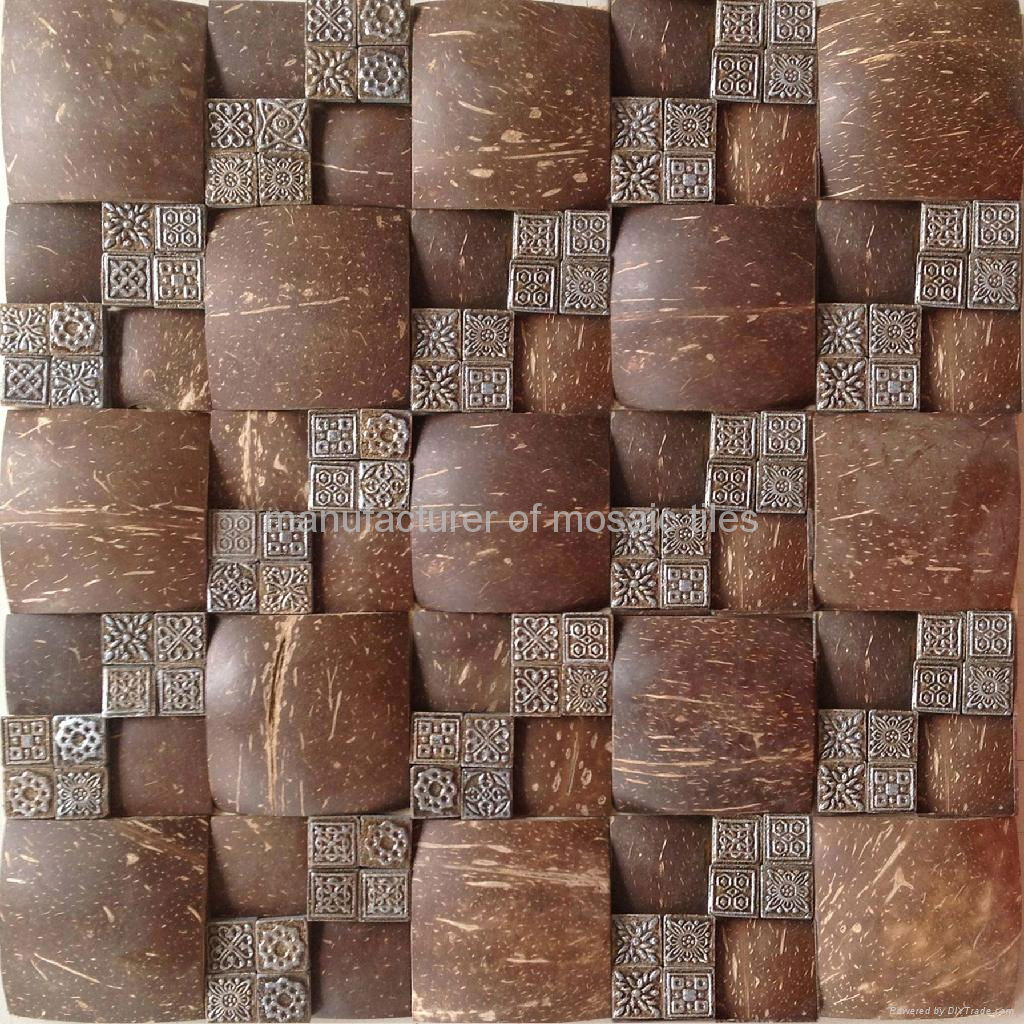 coconut resin mosaic  2