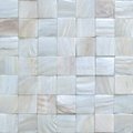 white color Shell mosaic polished surface