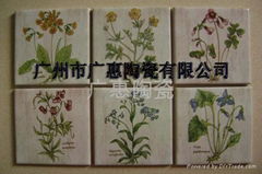 Supply of water transfer printing of high temperature ceramic tile sticker Decal