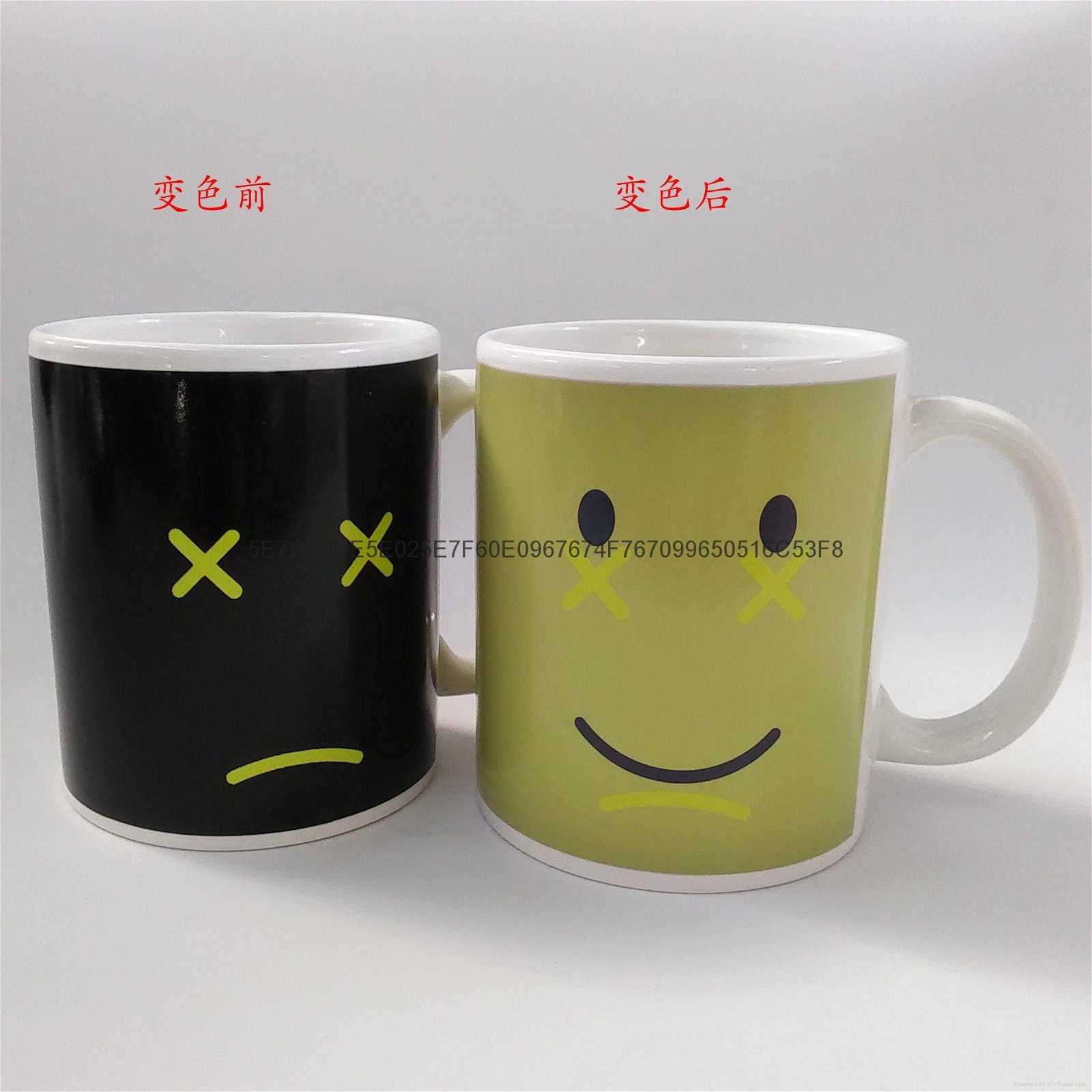  color-changed advertising ceramic cup