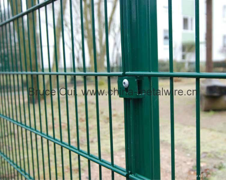 Double Wire Fence Double Wire Welded Fence Panel (Factory Exporter) 3