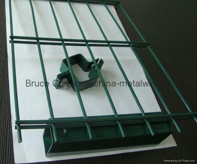Double Wire Fence Double Wire Welded Fence Panel (Factory Exporter) 4