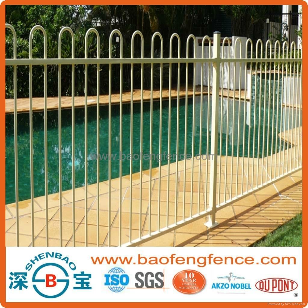 Aluminium Pool Fence Aluminum Garden Fence Aluminum Boundary Fence 2