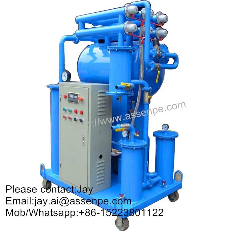 600LPH Portable insulating oil purifier system machine
