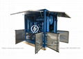 weather-proof type  double stage transformer oil treatment machine 1