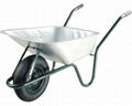 Construction Fort Limex Wheelbarrow 100L Galvanized wheel barrow 85L WB6414T  1