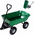 Garden Cart Yard Cart Dump Garden Wagon Heavy Yard Wagon Garden Utility Cart 1