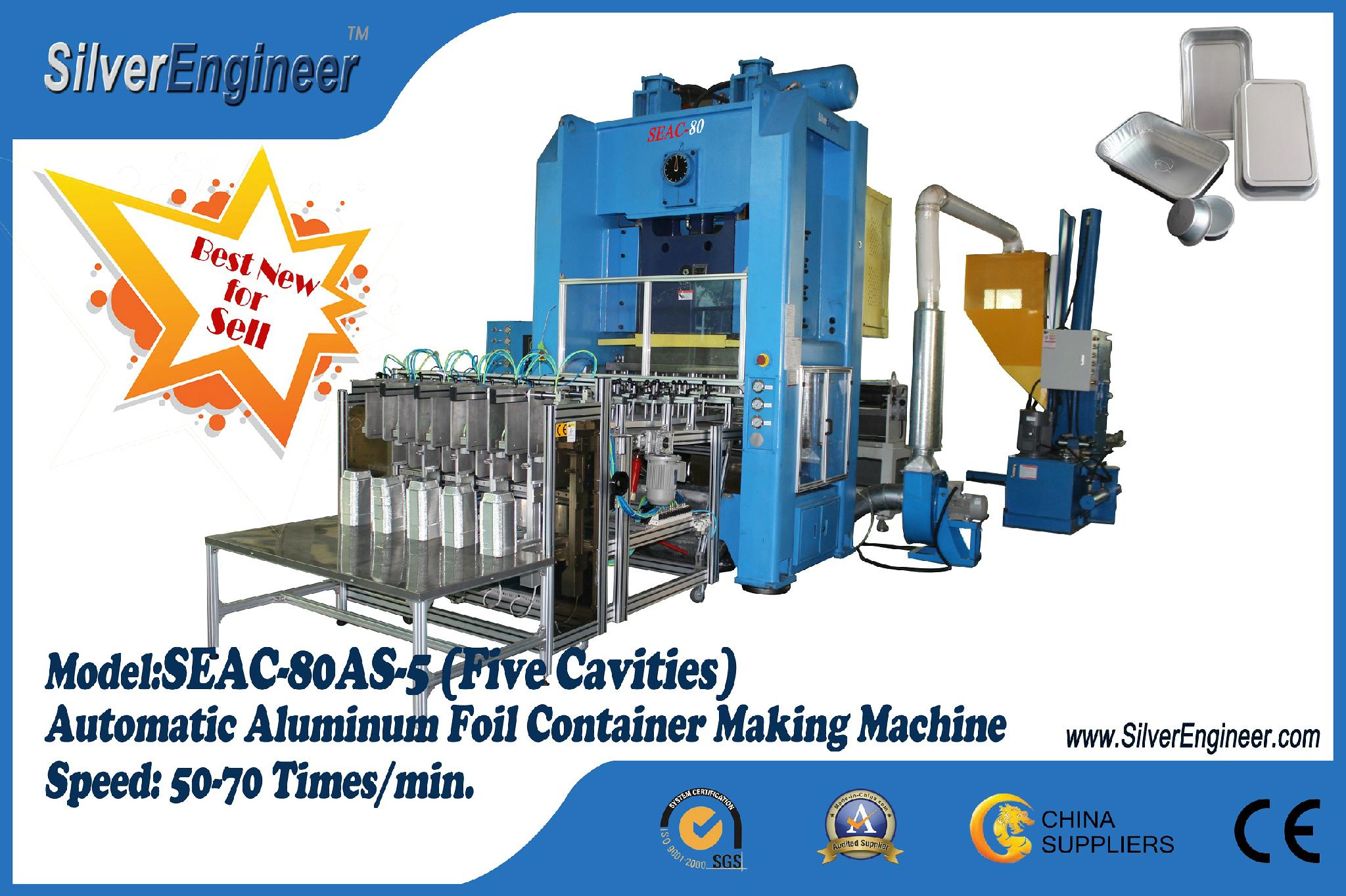 Aluminum foil boxes production equipment SEAC80AS4 SE (China