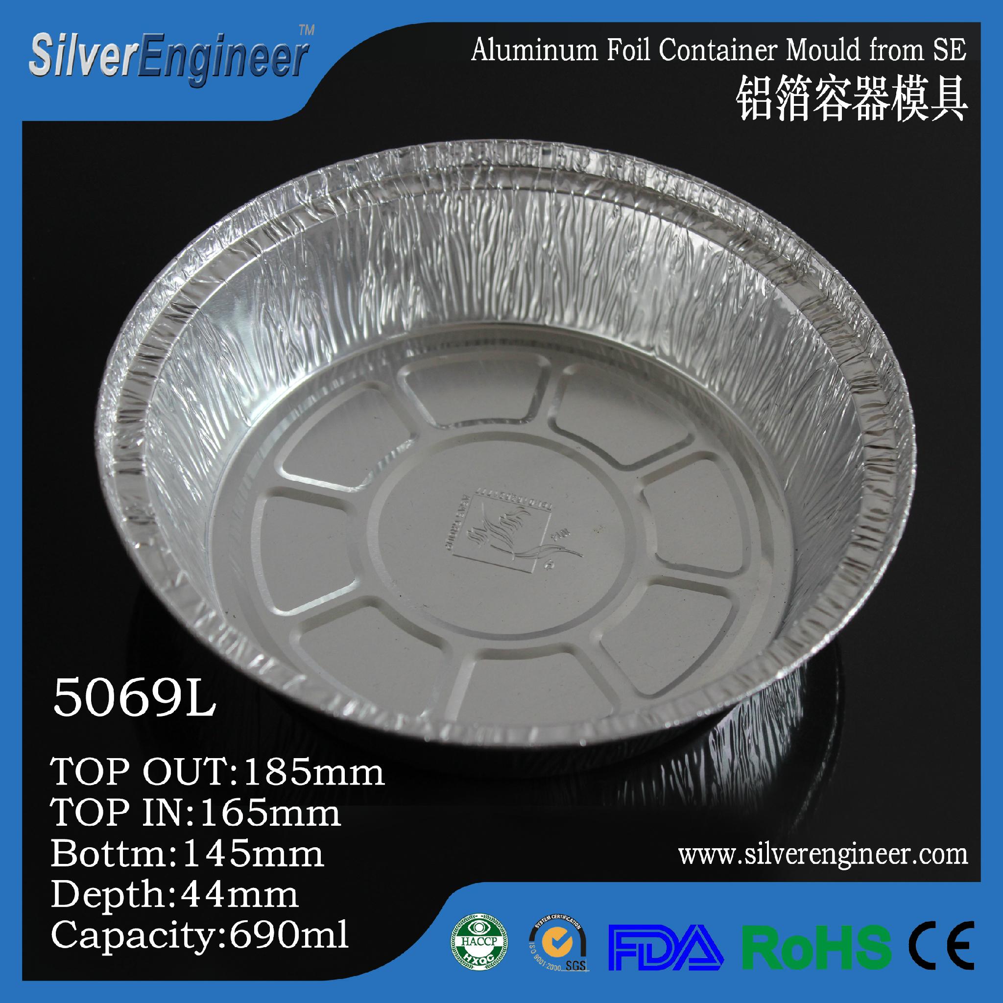 Aluminum Foil Container Mould 5069L 7 inch SE (China Manufacturer