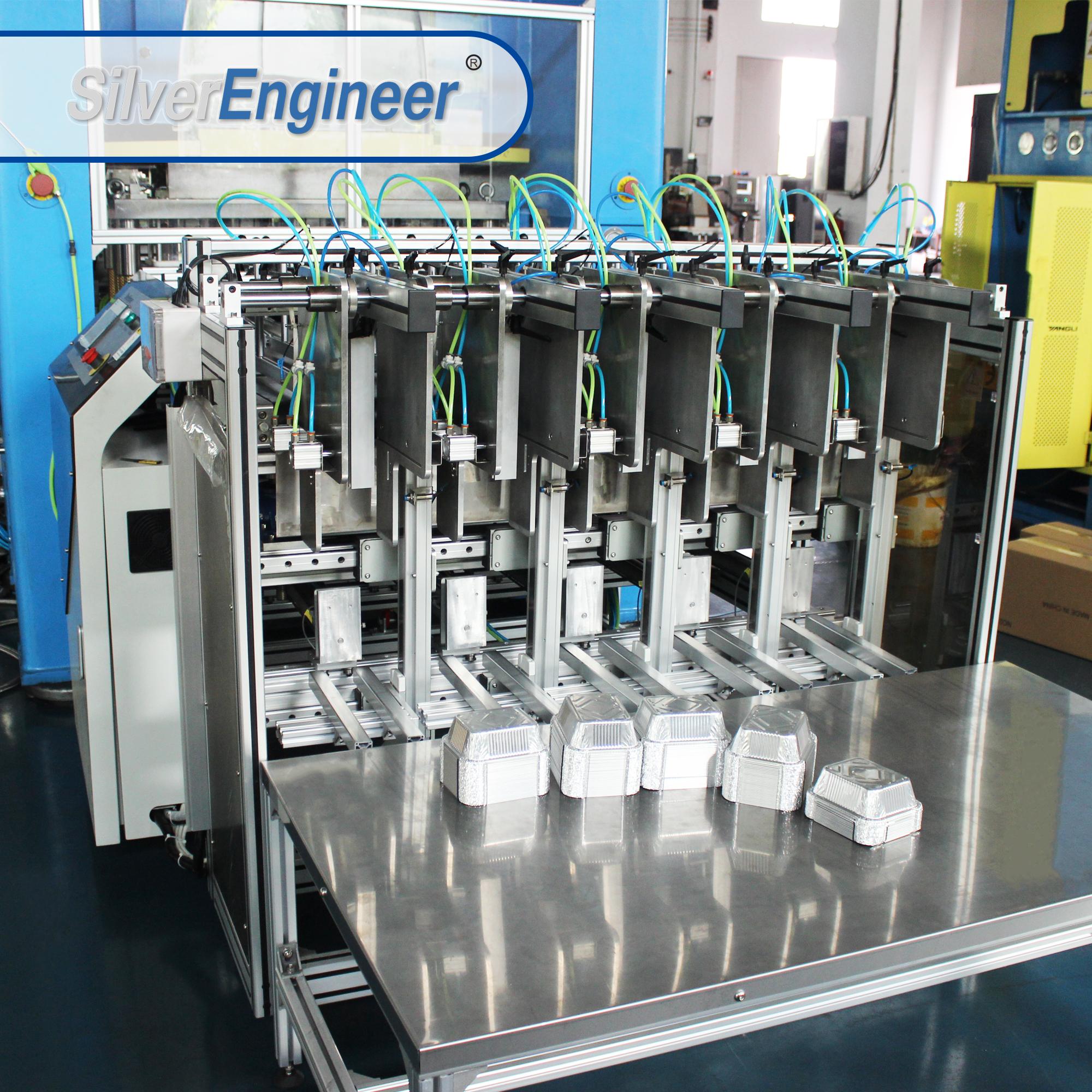 Aluminum foil boxes production equipment for India SEAC80AS4 SE