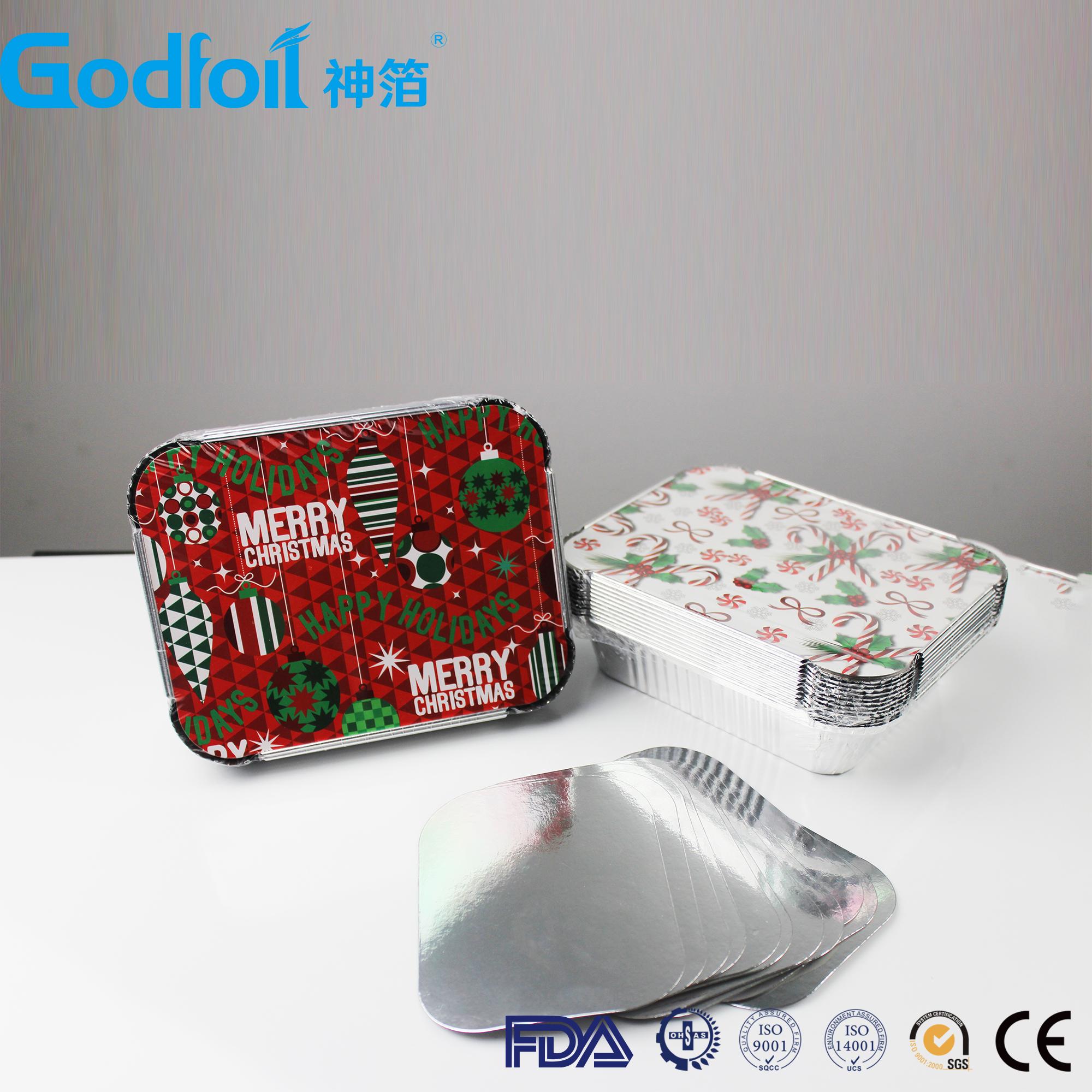 China made Embossed Die Cut Piece Aluminum Foil Lid SE (China