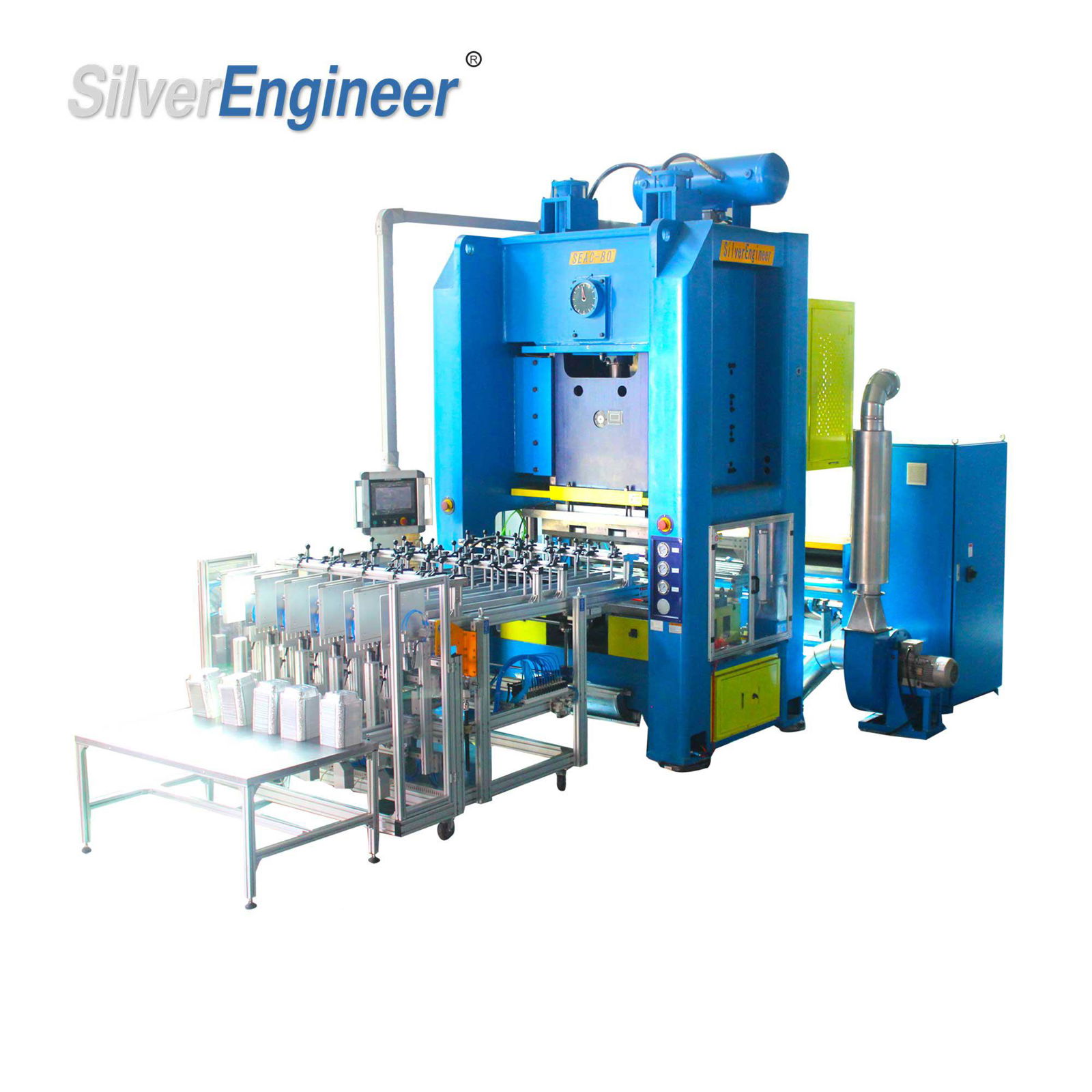 Ce ISO Certification Aluminium Foil Container Production Making Machine