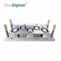 Aluminum foil container mould