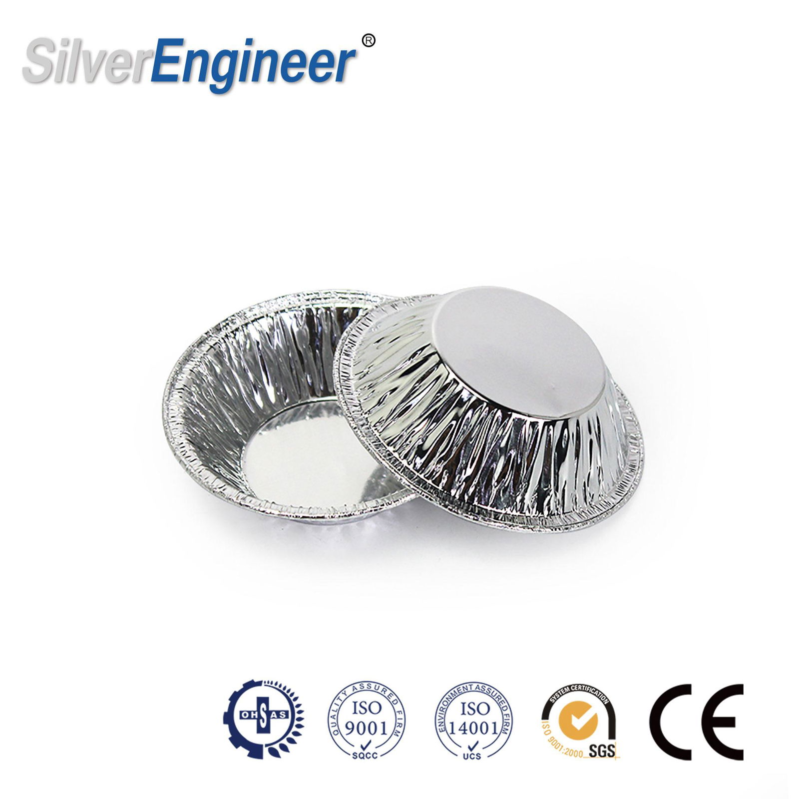 Egg Tart Aluminum Container Mould 2