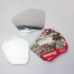 Aluminum Foil Container Paper Lid