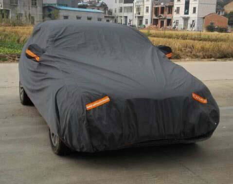 2020 PVC PP COTTON CAR COVER WITH REFLECTORS 4