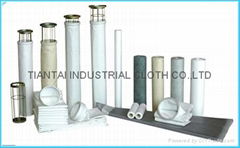 Bag filter for dust collector and gas filtration