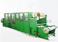 Gift packaging machine automatic roll