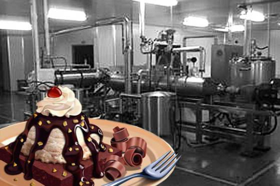 Cream production line