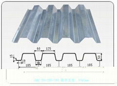 钢楼承板YXB65-185-555 组合楼板