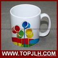 Wholesale 11oz sublimation white blank coated ceramic coffee mug 5