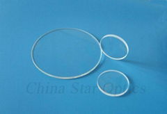 Optical UV-grade fused silica round windows