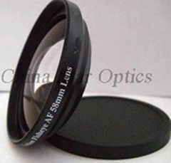 digital camera 0.7X fisheye attachment lens