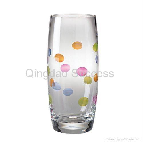 Glass wine cups 5