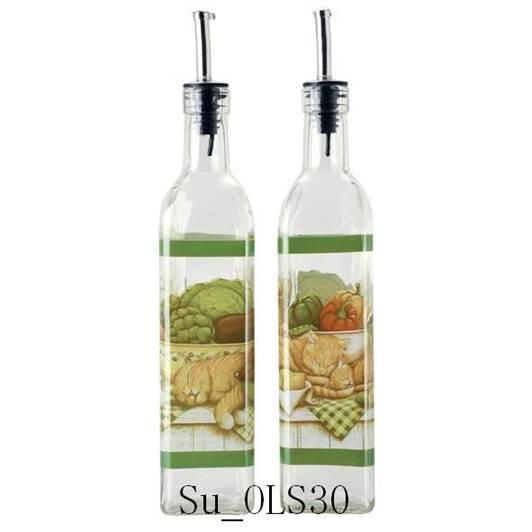 glass oil & vinegar bottles 2