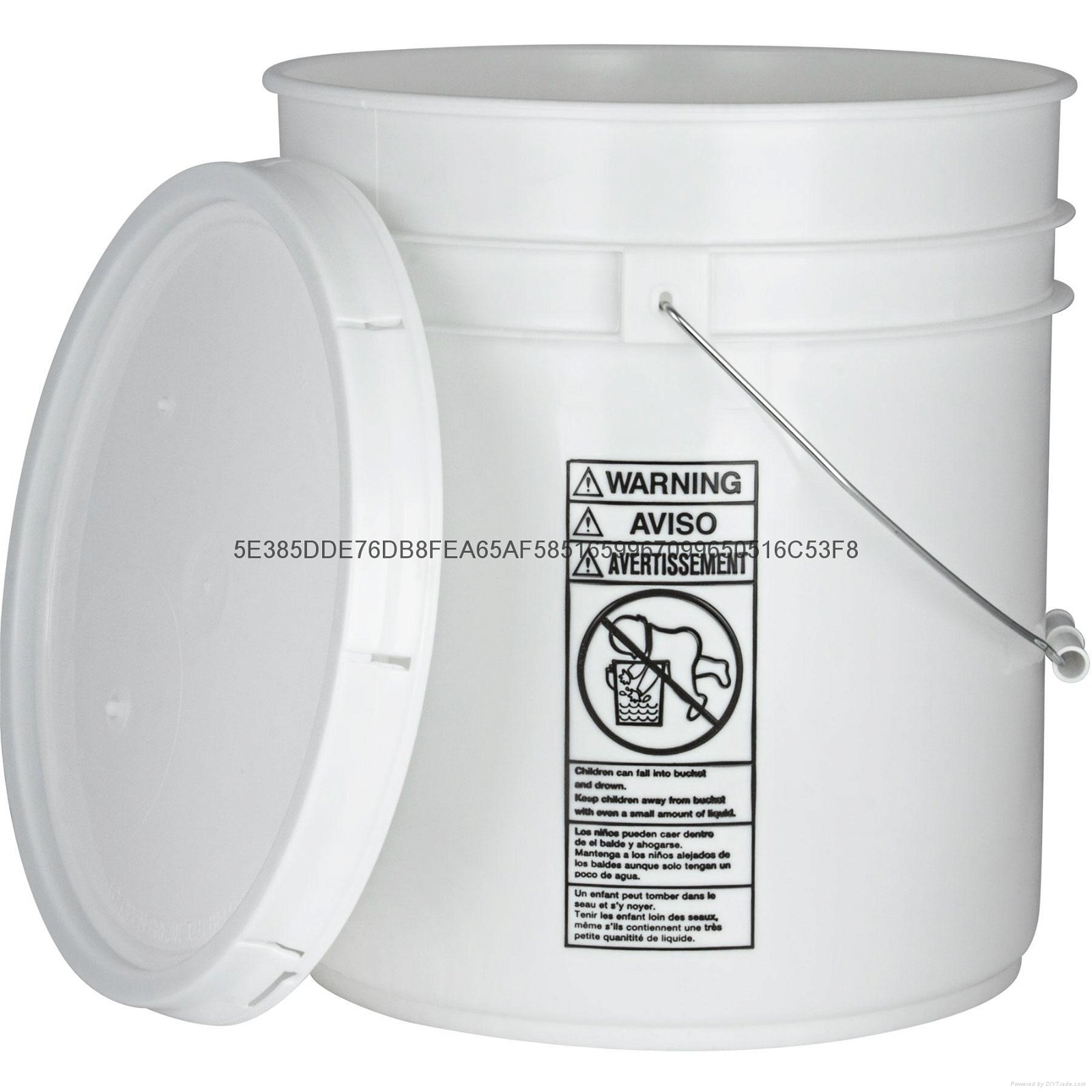 5GAL straight side pail 3