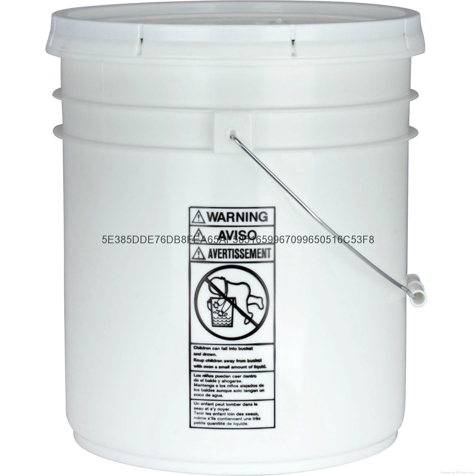 5GAL straight side pail 4