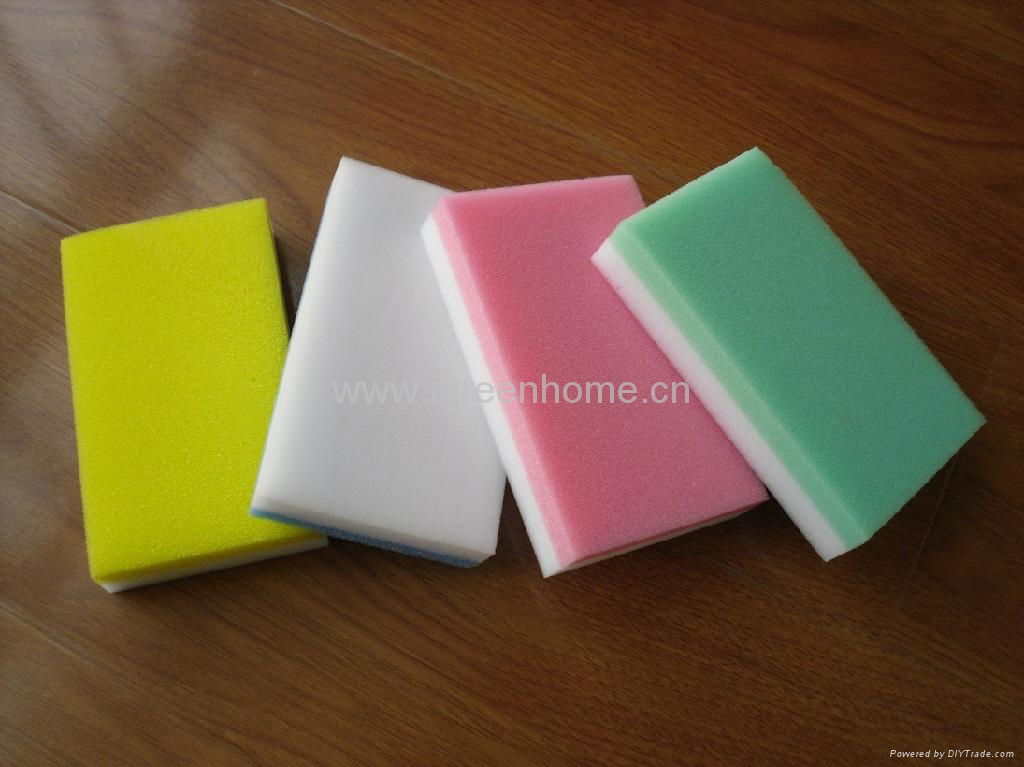 household cleaning colourful  magic  sponge 4