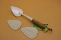 loofah kitchen brush with bamboo pipe