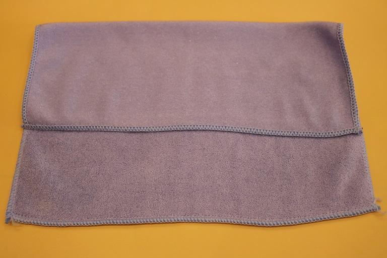 microfiber kitchen cloth with PP net cloth for kitchen cleaning 