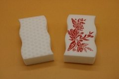 magic eraser sponge with printings