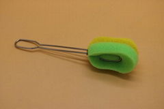 silicone sponge cup cleaning brush
