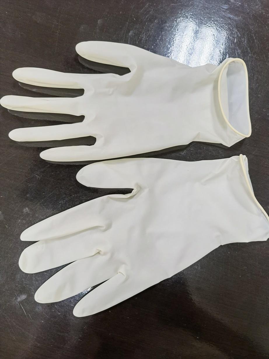 latex disposable cleaning glove