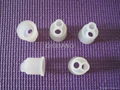 Silicone rubber plugs