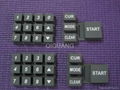 Silicone keypad