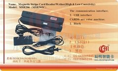 All three MSR206 high magnetic card reader 