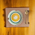 Bamboo fiber fruit plate salad plate spoon combination 5