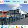 住人集装箱打包箱活动板房施工围墙安全护拦经久耐用