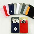 Self-adhesive Microfiber Mobile Phone Pocket