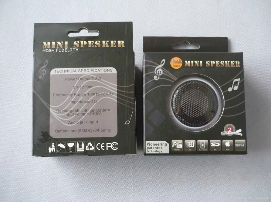 mini  hamburger speaker  4