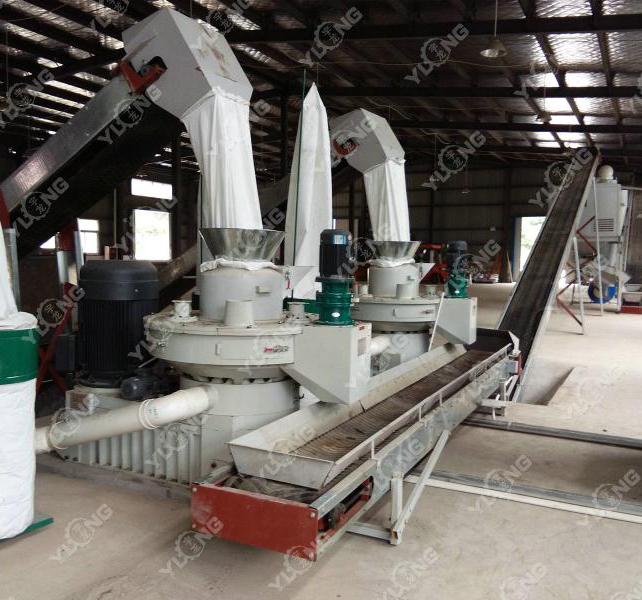 Straw/Palm pellet mill