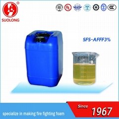 UL认证水成膜消防泡沫/ SFS-AFFF3％泡沫浓缩液