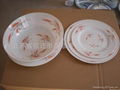 melamine dinner set