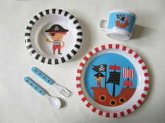 melamine baby dinner set