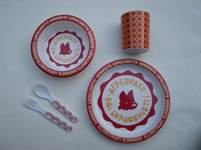 melamine baby dinner set  4