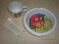 melamine baby dinner set 2